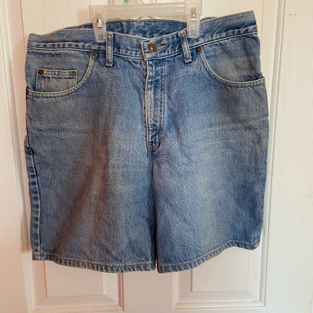 Vintage Denver Hayes high rise Blue Denim Shorts
